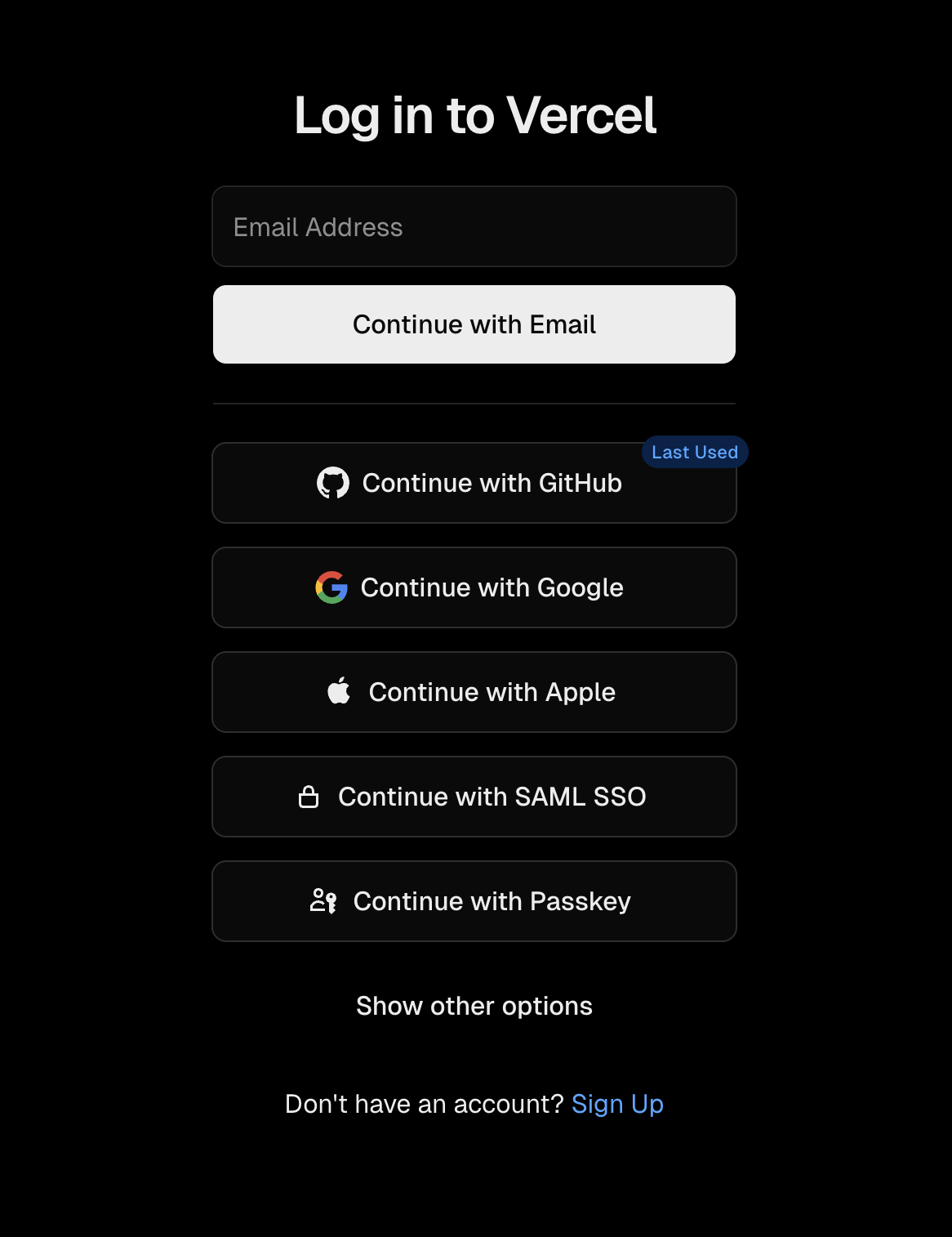 Import repo to Vercel